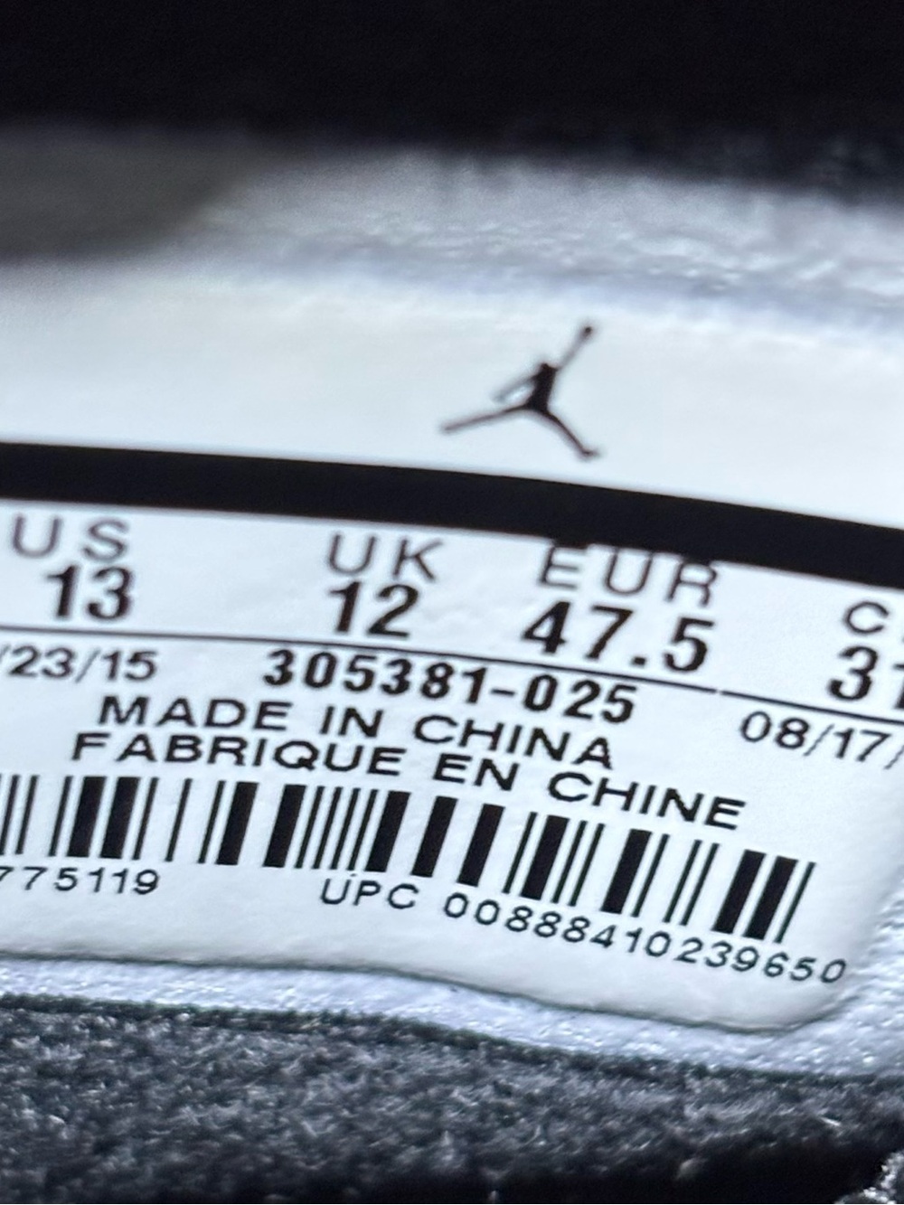 Jordan 8 Retro OG Aqua Size 13 - Picture 6 of 8